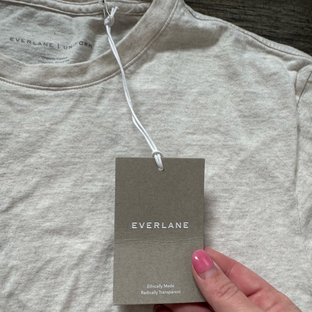 COPY - NEW WITH TAGS MENS EVERLANE SHIRT SIZE LARGE - Picture 2 of 3